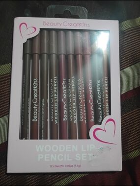 Beauty Creations Lip Pencil Set – Neutral Browns & Mauve Pinks 12 Piece